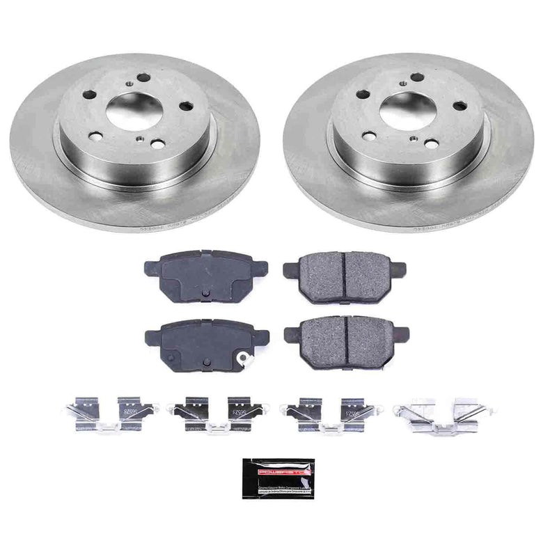 Power Stop KOE6097 Autospecialty - 1-Click Daily Driver Brake Kits (Rear) for 2011-2016 Scion Tc product image