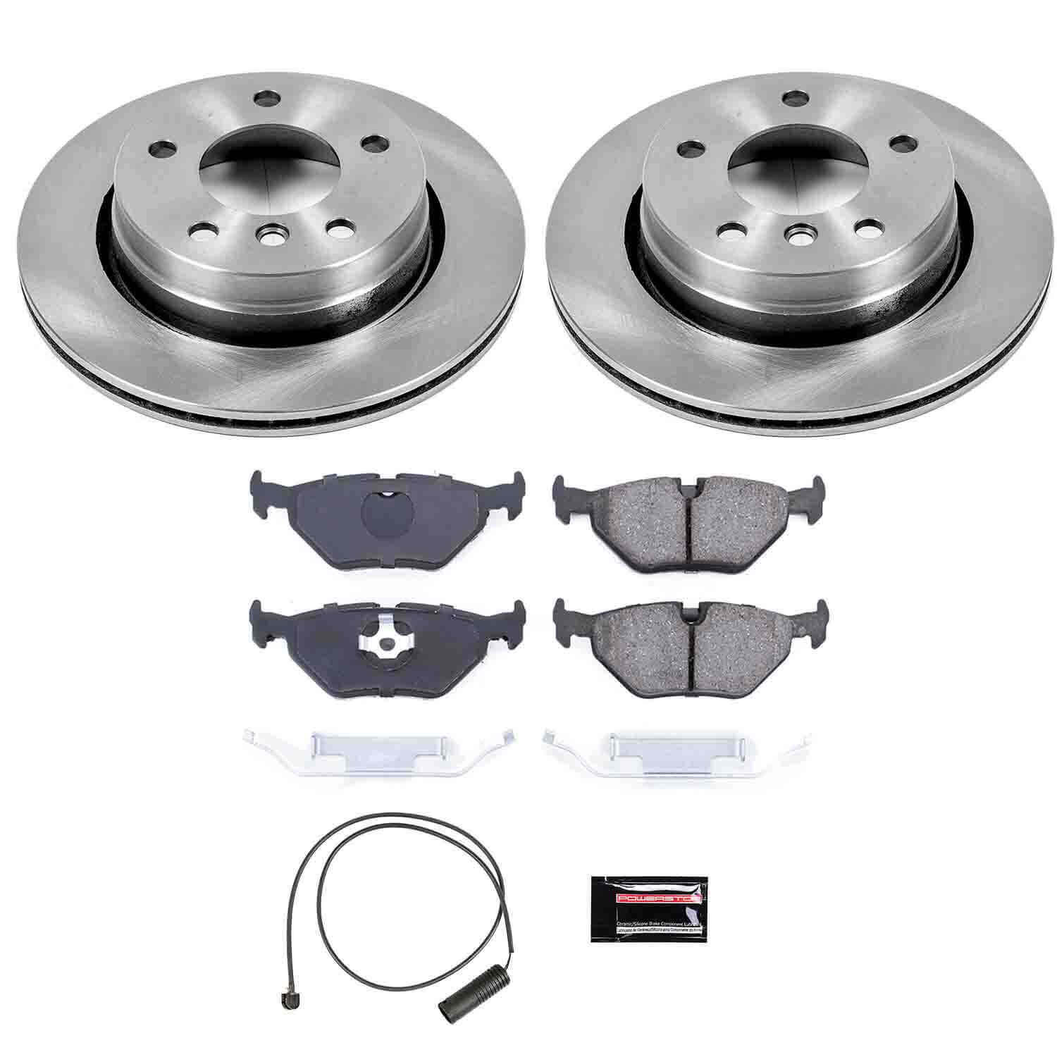 Power Stop KOE615 Autospecialty - 1-Click Daily Driver Brake Kits (Rear) for 1996-1999 BMW 323I product image