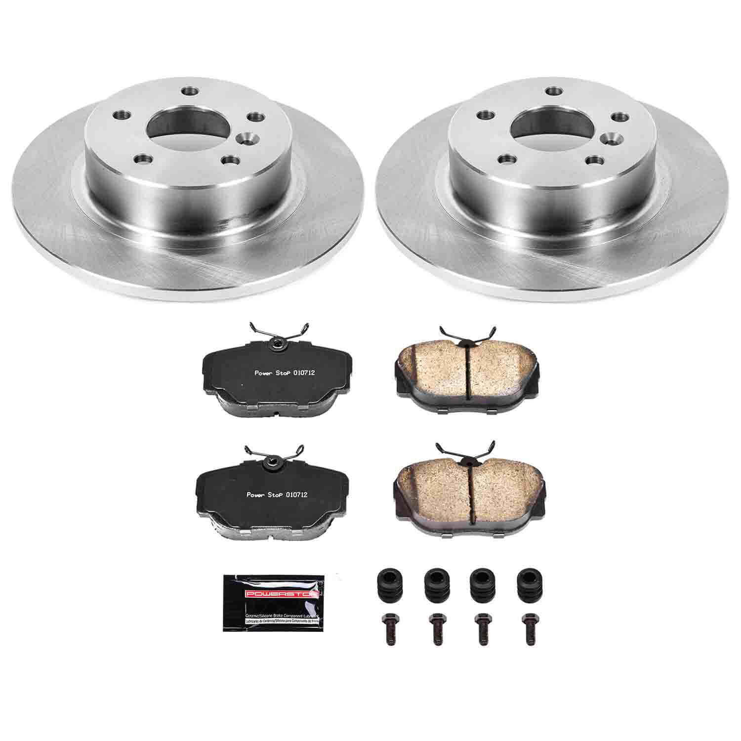 Power Stop KOE6152 Autospecialty - 1-Click Daily Driver Brake Kits (Rear) for 1999-2004 Land Rover Discovery product image