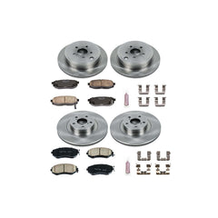 Power Stop KOE6164 Autospecialty - 1-Click Daily Driver Brake Kits (Front And Rear) for 2013-2024 Scion Fr-S product image