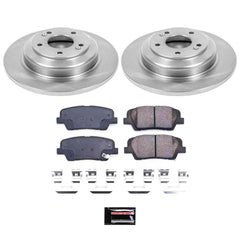 Power Stop KOE6168 Autospecialty - 1-Click Daily Driver Brake Kits (Rear) for 2010-2016 Hyundai Genesis Coupe product image