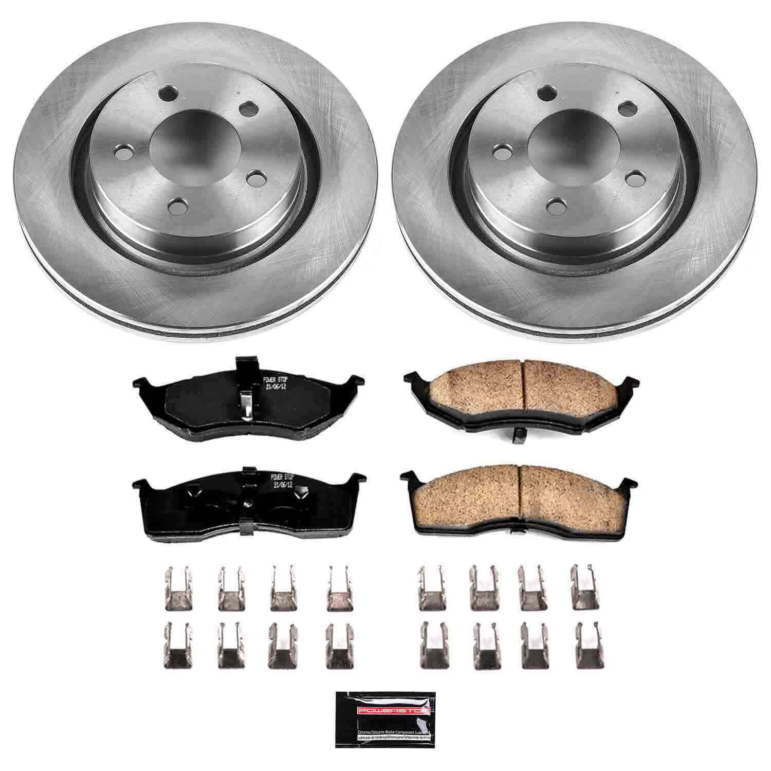 Power Stop KOE6179 Autospecialty - 1-Click Daily Driver Brake Kits (Front) for 2000-2004 Chrysler Concorde product image