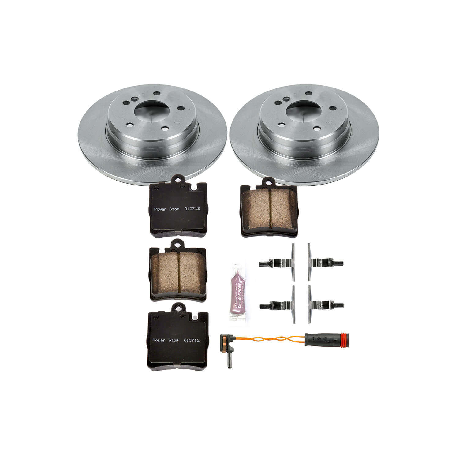 Power Stop KOE621 Autospecialty - 1-Click Daily Driver Brake Kits (Rear) for 1996-2002 Mercedes-Benz CLK320 product image
