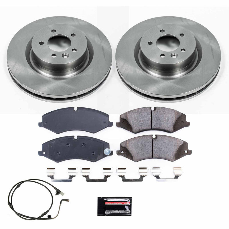 Power Stop KOE6228 Autospecialty - 1-Click Daily Driver Brake Kits (Front) for 2010-2013 Land Rover Range Rover Sport product image