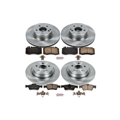 Power Stop KOE6229 Autospecialty - 1-Click Daily Driver Brake Kits (Front And Rear) for 2003-2006 Mercedes-Benz CL500 product image