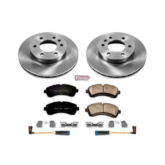 Power Stop KOE6234 Autospecialty 1-Click Daily Driver Plain Rotor Front Brake Kit for 2007-2024 Dodge Sprinter 3500 product image