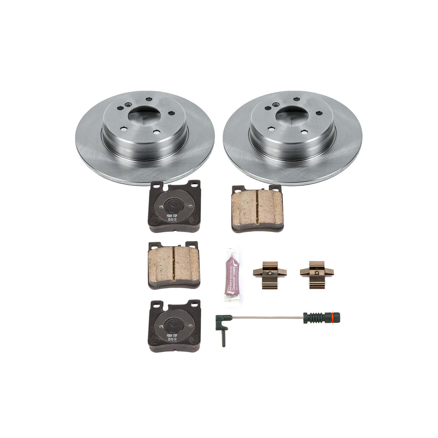 Power Stop KOE624 Autospecialty - 1-Click Daily Driver Brake Kits (Rear) for 1996-2000 Mercedes-Benz CLK320 product image