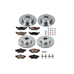 Power Stop KOE6256 Autospecialty - 1-Click Daily Driver Brake Kits (Front And Rear) for 1995 Ford Crown Victoria product image