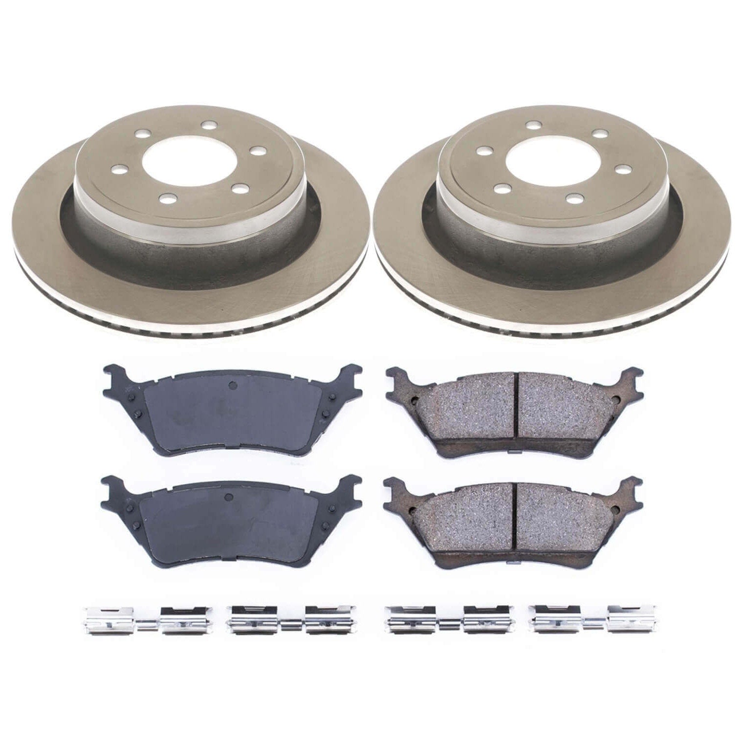 Power Stop KOE6270 Autospecialty 1-Click Daily Driver Rear Pad And Rotor Kit for 2012-2014 Ford F-150 product image