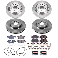 Power Stop KOE6276 Autospecialty 1-Click Daily Driver Front And Rear Brake Kit for 2012-2015 Land Rover Range Rover Evoque product image