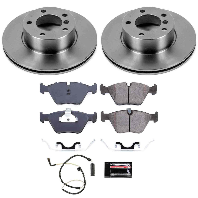 Power Stop KOE628 Autospecialty - 1-Click Daily Driver Brake Kits (Front) for 1997-2003 BMW 525I product image
