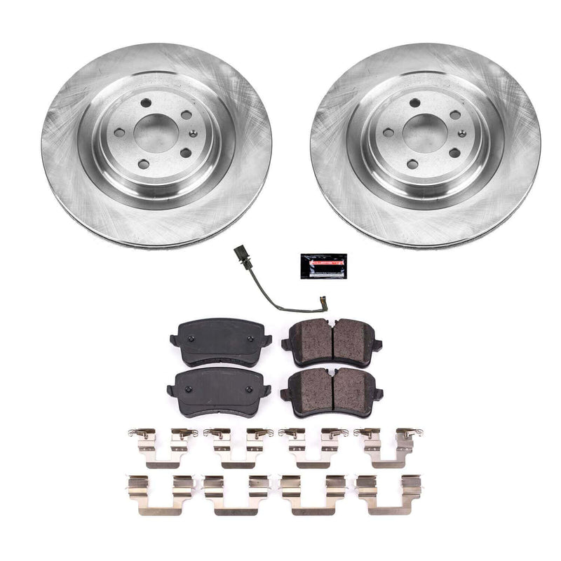 Power Stop KOE6287 Autospecialty 1-Click Daily Driver Rear Brake Kit for 2013-2018 Audi S6 product image