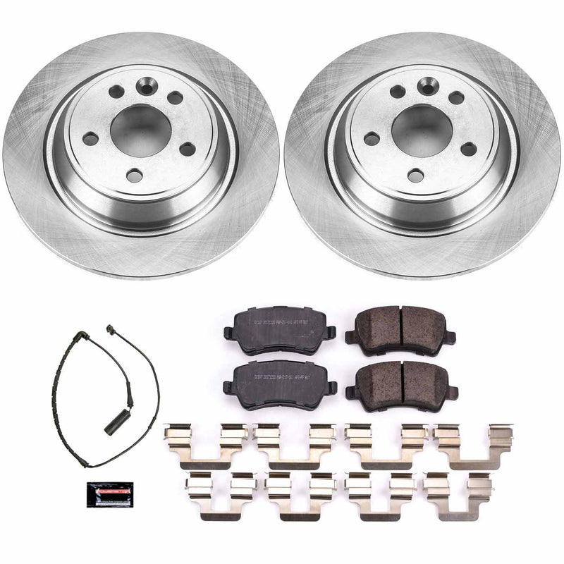 Power Stop KOE6293 Autospecialty 1-Click Daily Driver Rear Brake Kit for 2012-2015 Land Rover Range Rover Evoque product image