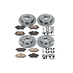 Power Stop KOE6298 Autospecialty - 1-Click Daily Driver Brake Kits (Front And Rear) for 2007-2010 MINI Cooper product image