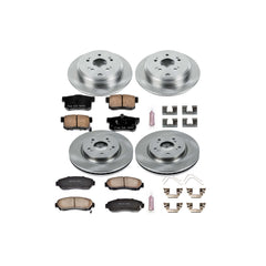Power Stop KOE6305 Autospecialty - 1-Click Daily Driver Brake Kits (Front And Rear) for 2012-2016 Honda CR-V product image