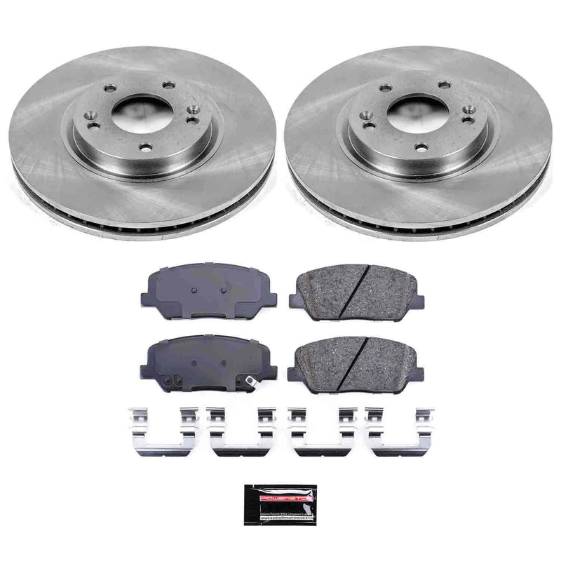 Power Stop KOE6306 Autospecialty - 1-Click Daily Driver Brake Kits (Front) for 2013-2015 Hyundai Veloster product image