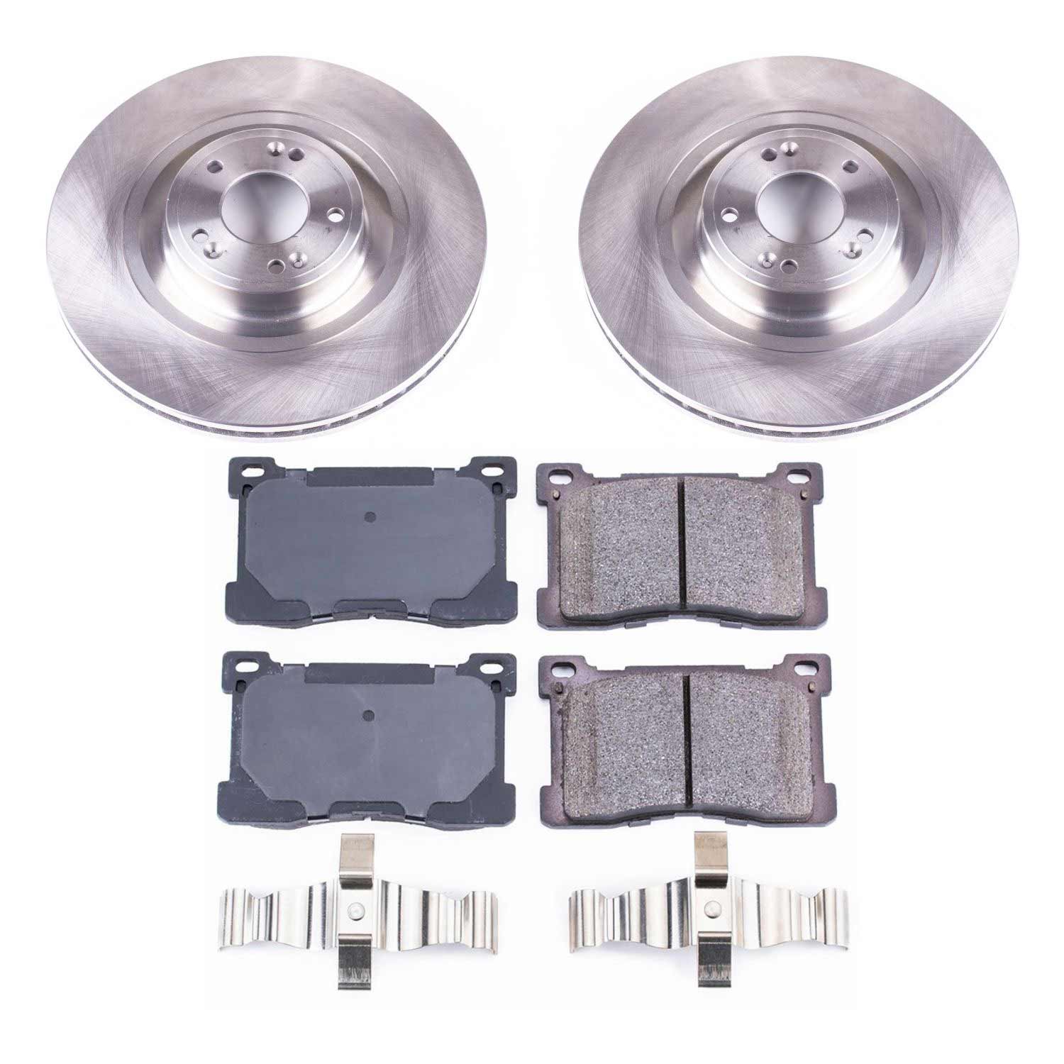 Power Stop KOE6313 Autospecialty 1-Click Daily Driver Front Brake Kit for 2012-2016 Hyundai Equus product image