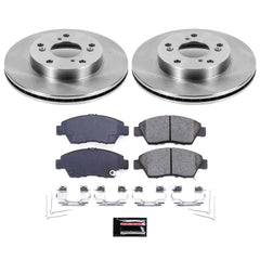Power Stop KOE6317 Autospecialty - 1-Click Daily Driver Brake Kits (Front) for 2012-2015 Acura Ilx product image