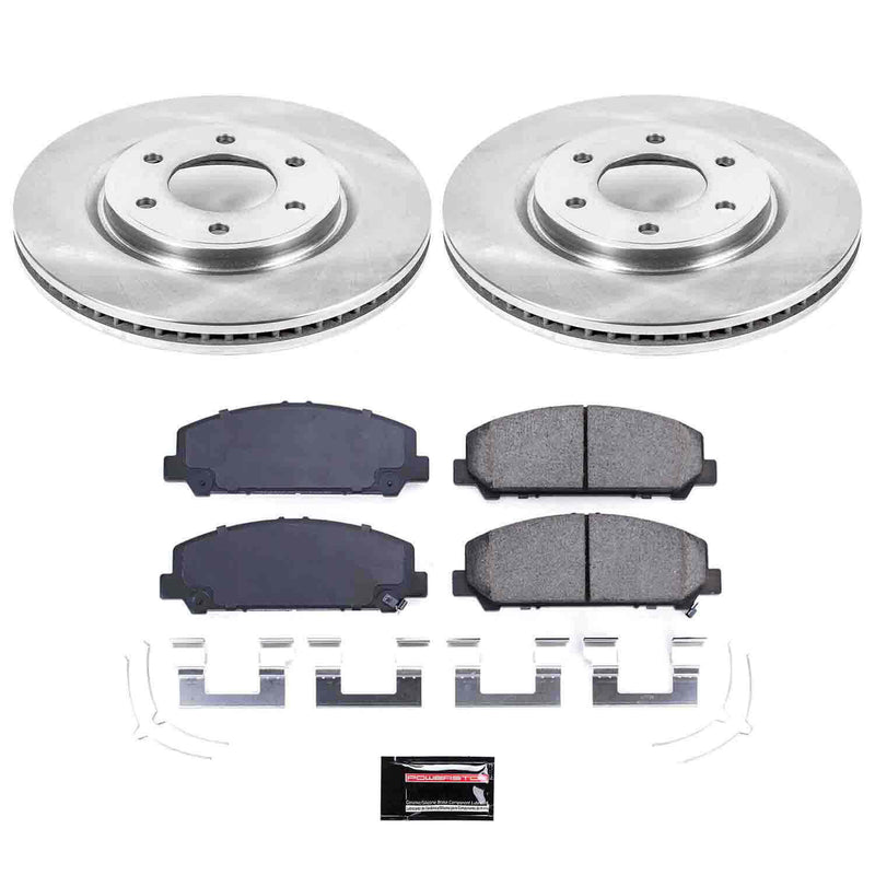 Power Stop KOE6321 Autospecialty - 1-Click Daily Driver Brake Kits (Front) for 2011-2024 Infiniti QX56 product image
