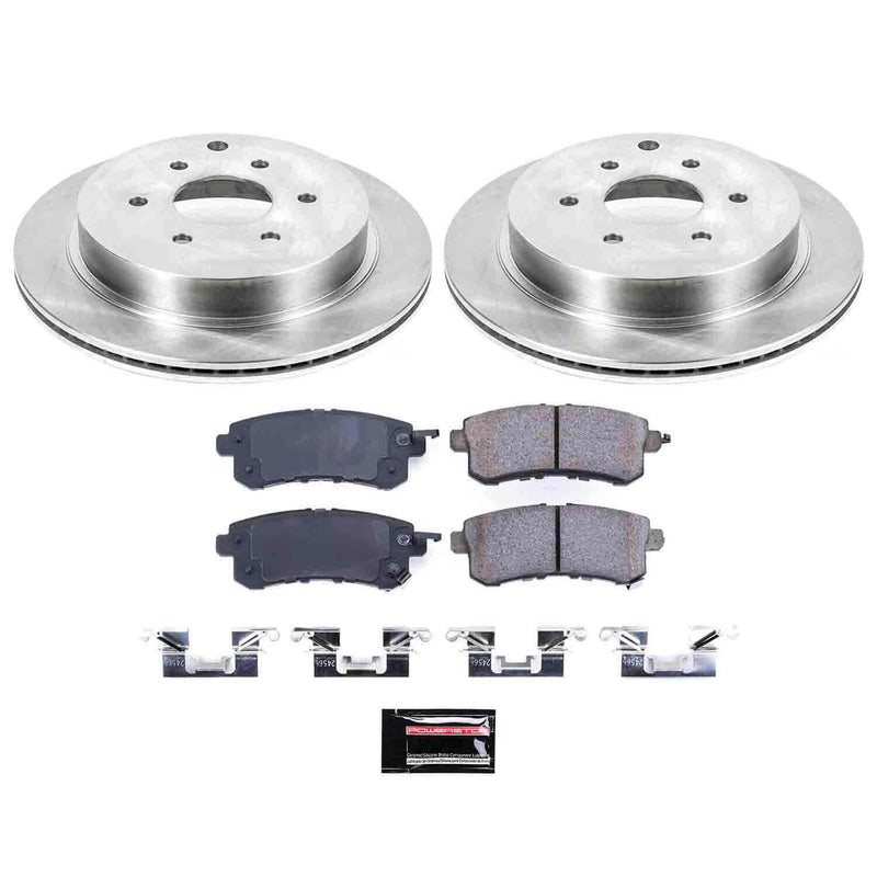 Power Stop KOE6323 Autospecialty - 1-Click Daily Driver Brake Kits (Rear) for 2011-2024 Infiniti QX56 product image