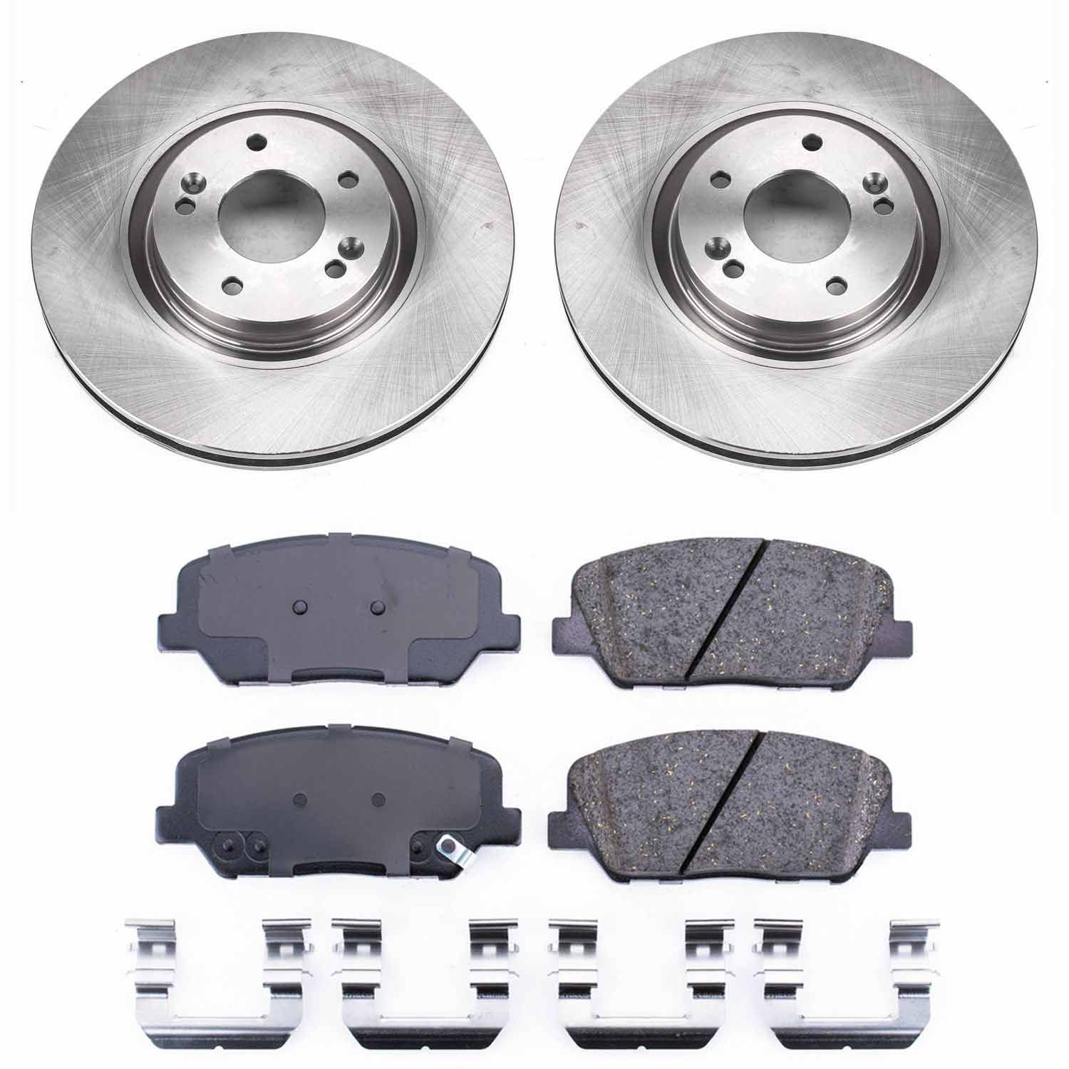 Power Stop KOE6324 Autospecialty 1-Click Daily Driver Front Brake Kit for 2011-2015 Kia Optima product image