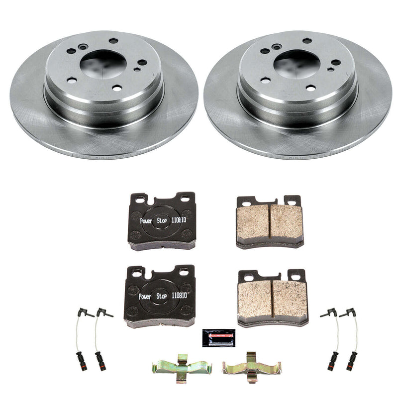 Power Stop KOE6333 Autospecialty - 1-Click Daily Driver Brake Kits (Rear) for 1990-1993 Mercedes-Benz 300CE product image