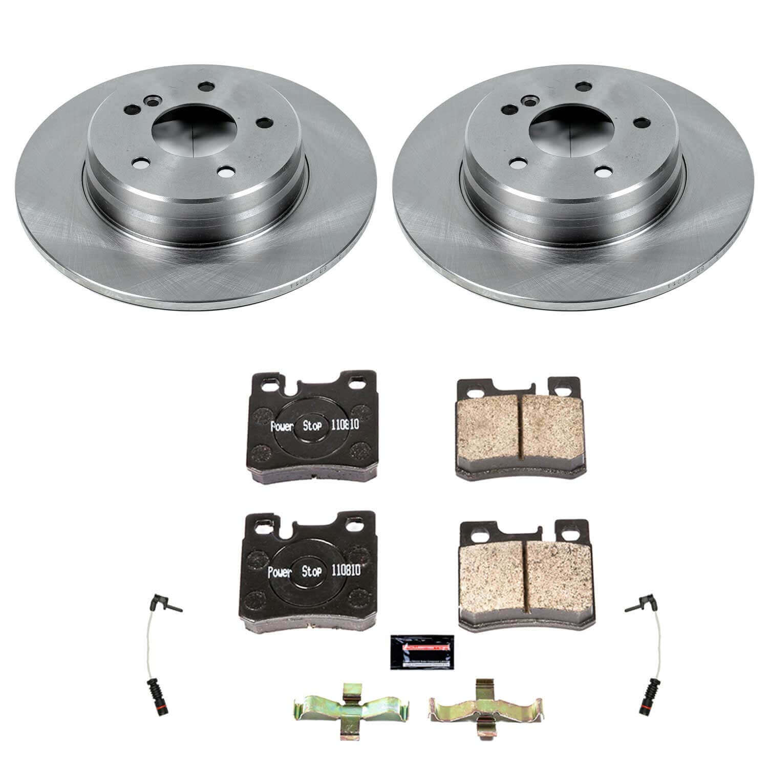 Power Stop KOE6340 Autospecialty - 1-Click Daily Driver Brake Kits (Rear) for 1996-1997 Mercedes-Benz C36 AMG product image