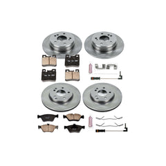 Power Stop KOE6343 Autospecialty - 1-Click Daily Driver Brake Kits (Front And Rear) for 1999-2000 Mercedes-Benz C230 product image