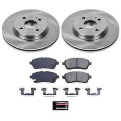 Power Stop KOE6344 Autospecialty - 1-Click Daily Driver Brake Kits (Front) for 2011-2014 Mazda 2 product image