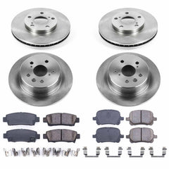 Power Stop KOE6345 Autospecialty - 1-Click Daily Driver Brake Kits (Front And Rear) for 1998-1999 Toyota Avalon product image