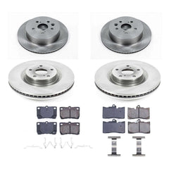Power Stop KOE6354 Autospecialty - 1-Click Daily Driver Brake Kits (Front And Rear) for 2011-2013 Lexus GS350 product image