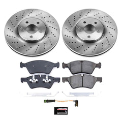 Power Stop KOE6357 Autospecialty - 1-Click Daily Driver Brake Kits (Front) for 2007-2009 Mercedes-Benz E-350 product image