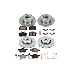 Power Stop KOE637 Autospecialty - 1-Click Daily Driver Brake Kits (Front And Rear) for 1998-2004 Audi A6 product image