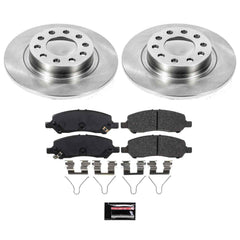 Power Stop KOE6371 Autospecialty - 1-Click Daily Driver Brake Kits (Rear) for 2013-2016 Dodge Dart product image