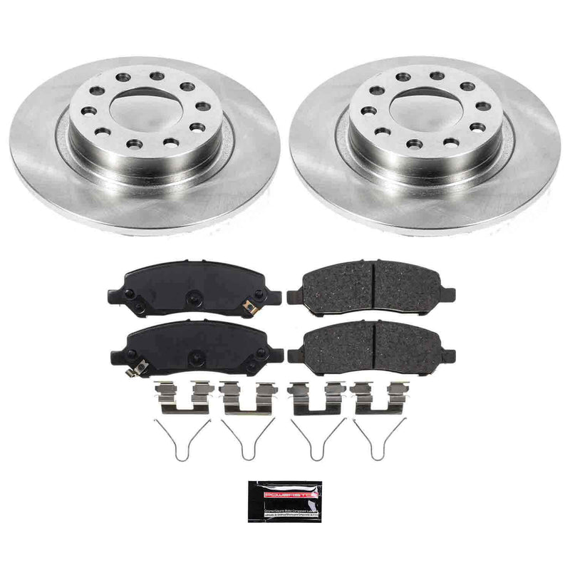 Power Stop KOE6371 Autospecialty - 1-Click Daily Driver Brake Kits (Rear) for 2013-2016 Dodge Dart product image