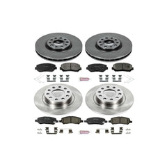 Power Stop KOE6373 Autospecialty - 1-Click Daily Driver Brake Kits (Front And Rear) for 2013-2016 Dodge Dart product image