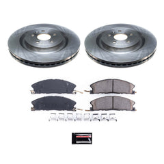Power Stop KOE6374 Autospecialty - 1-Click Daily Driver Brake Kits (Front) for 2013-2019 Ford Explorer product image
