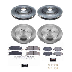 Power Stop KOE6375 Autospecialty - 1-Click Daily Driver Brake Kits (Front And Rear) for 2013-2019 Ford Explorer product image