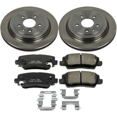 Power Stop KOE6385 Autospecialty 1-Click Daily Driver Rear Brake Kit for 2013-2018 Cadillac Ats product image