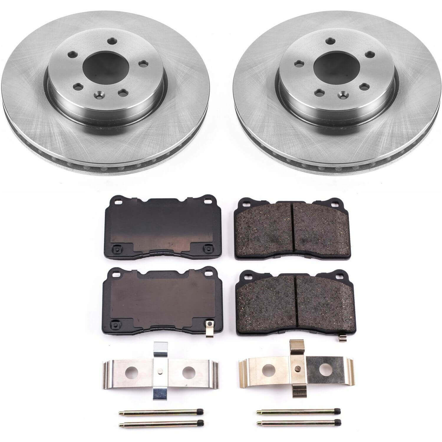 Power Stop KOE6389 Autospecialty 1-Click Daily Driver Front Brake Kit for 2013-2018 Cadillac Ats product image