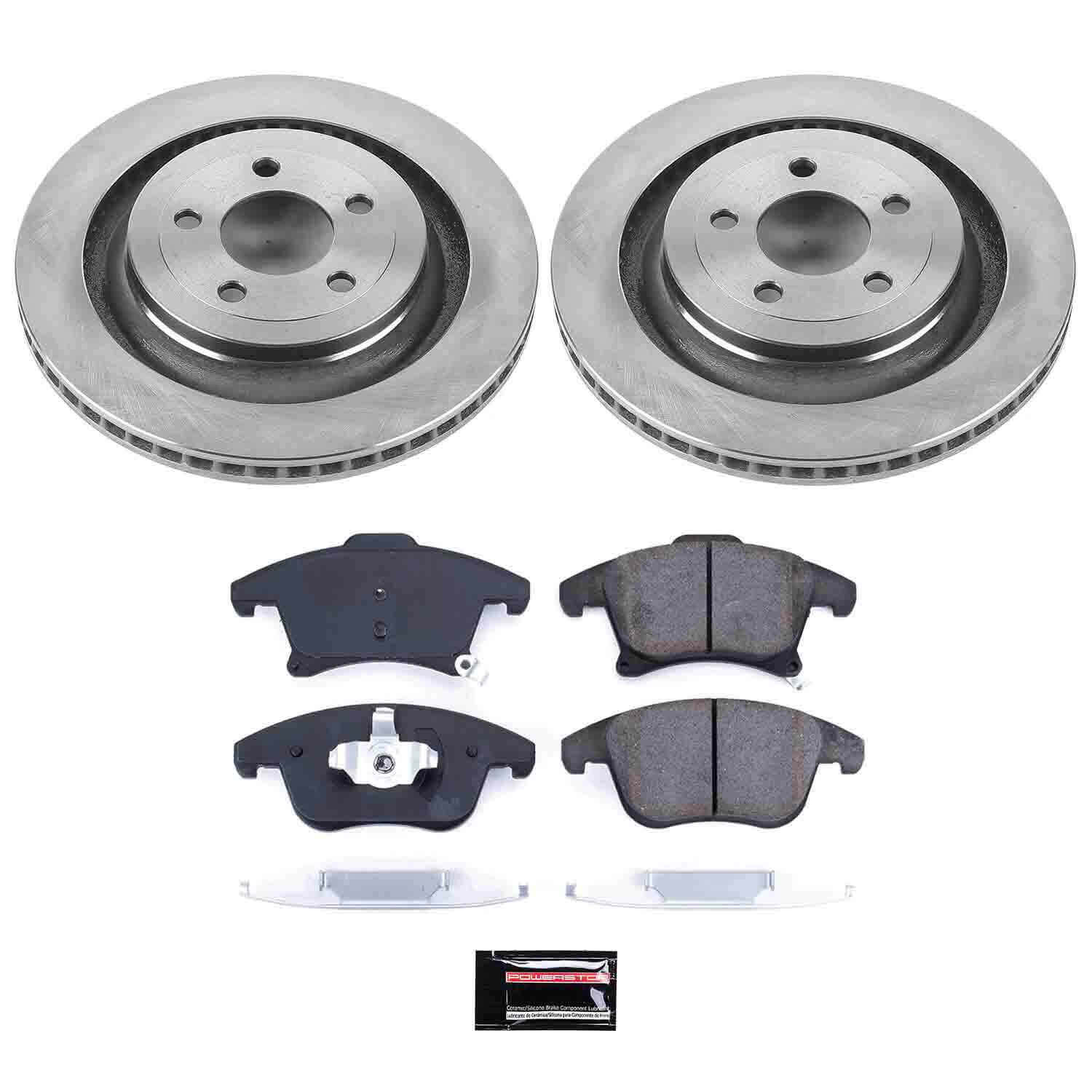 Power Stop KOE6399 Autospecialty - 1-Click Daily Driver Brake Kits (Front) for 2013-2020 Ford Fusion product image