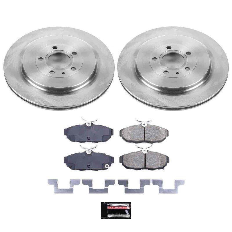 Power Stop KOE6402 Autospecialty - 1-Click Daily Driver Brake Kits (Rear) for 2013-2014 Ford Mustang product image