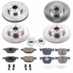 Power Stop KOE6415 Autospecialty 1-Click Daily Driver Front And Rear Brake Kit for 2010-2017 BMW 550I GT product image
