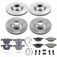 Power Stop KOE6421 Autospecialty 1-Click Daily Driver Front And Rear Brake Kit for 2013-2015 BMW Activehybrid 7 product image