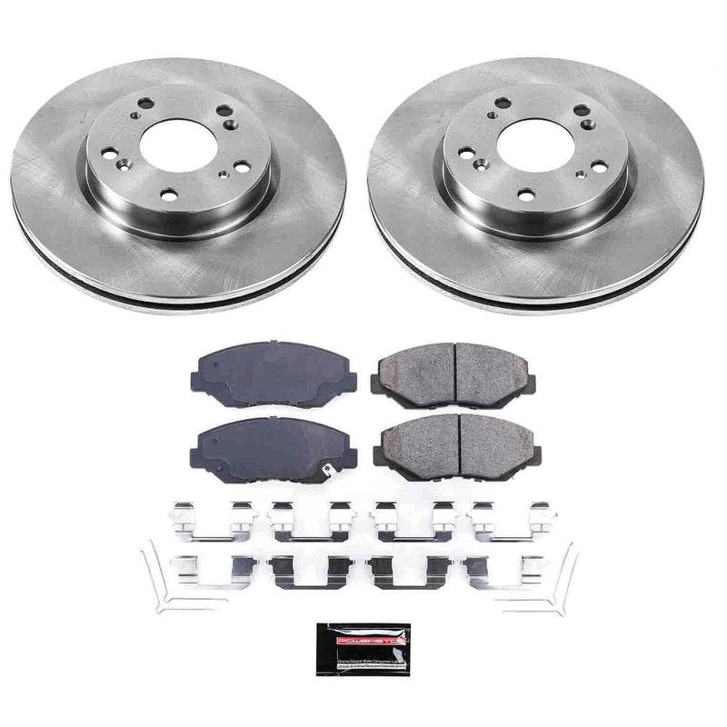 Power Stop KOE6490 Autospecialty - 1-Click Daily Driver Brake Kits (Front) for 2013-2017 Acura Ilx product image