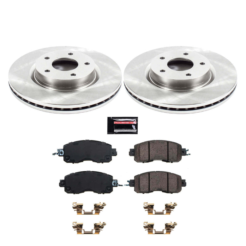 Power Stop KOE6494 Autospecialty - 1-Click Daily Driver Brake Kits (Front) for 2013-2024 Nissan Altima product image