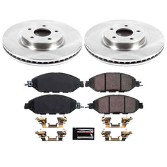 Power Stop KOE6496 Autospecialty - 1-Click Daily Driver Brake Kits (Front) for 2013-2024 Infiniti JX35 product image