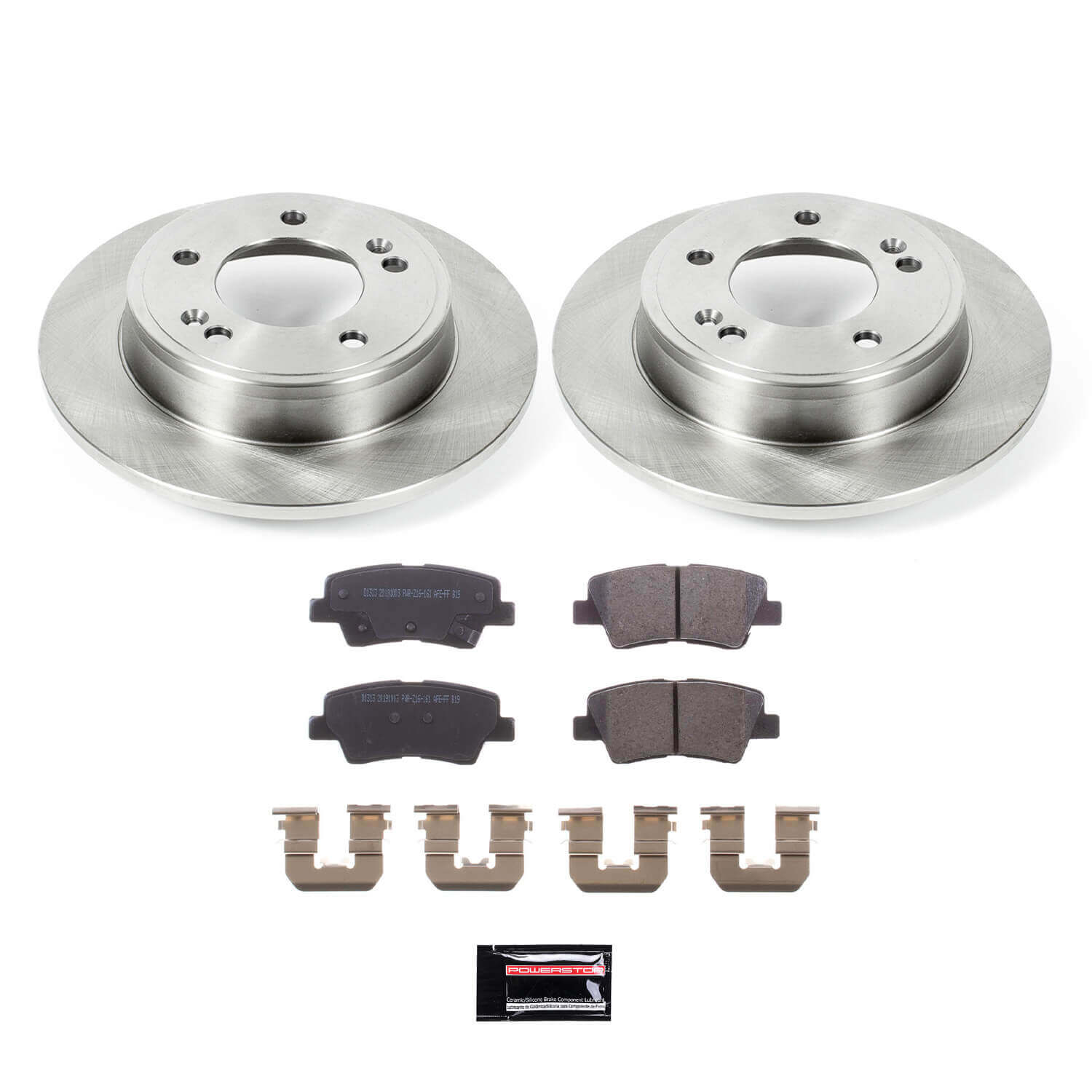 Power Stop KOE6501 Autospecialty - 1-Click Daily Driver Brake Kits (Rear) for 2011-2024 Hyundai Elantra product image