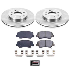 Power Stop KOE6508 Autospecialty - 1-Click Daily Driver Brake Kits (Front) for 2012-2017 Hyundai Accent product image