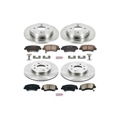 Power Stop KOE6509 Autospecialty - 1-Click Daily Driver Brake Kits (Front And Rear) for 2012-2017 Hyundai Accent product image